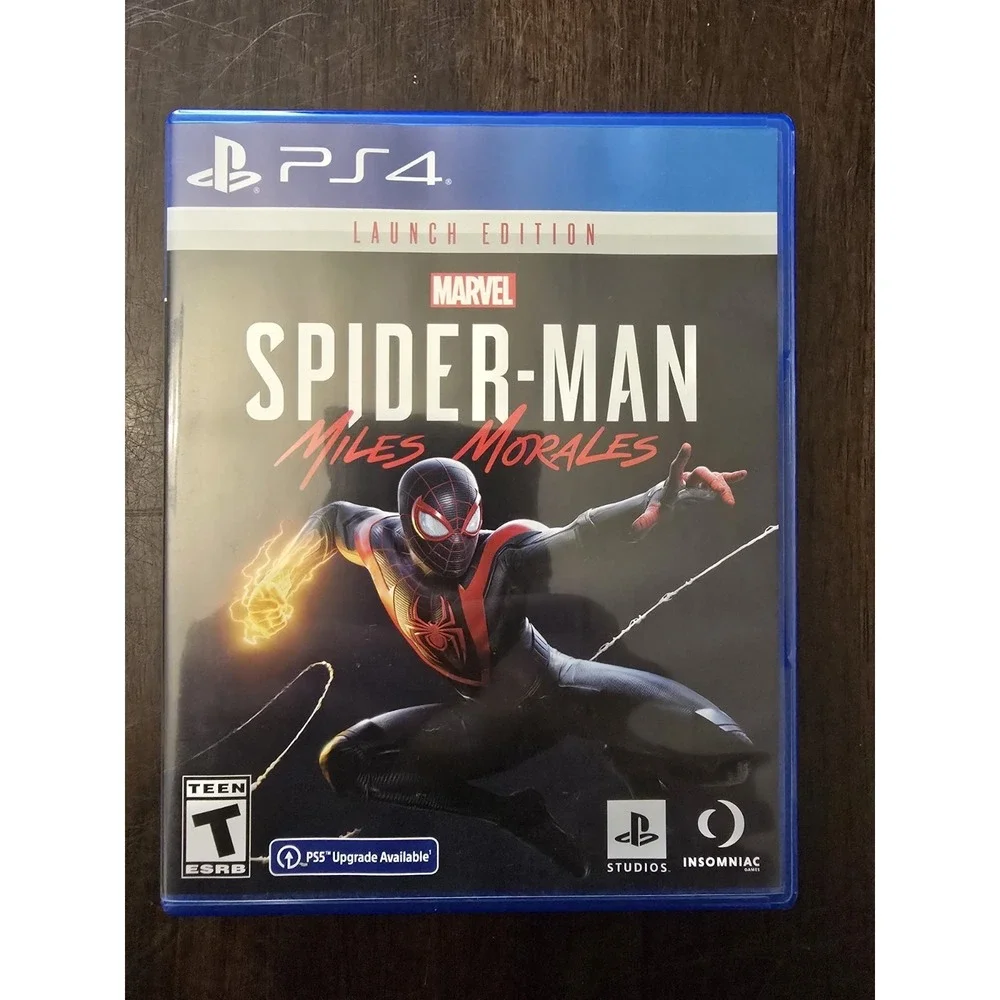 Marvel Spiderman: Miles Morales [Launch Edition] (Sony PlayStation 4 PS4, 2020)